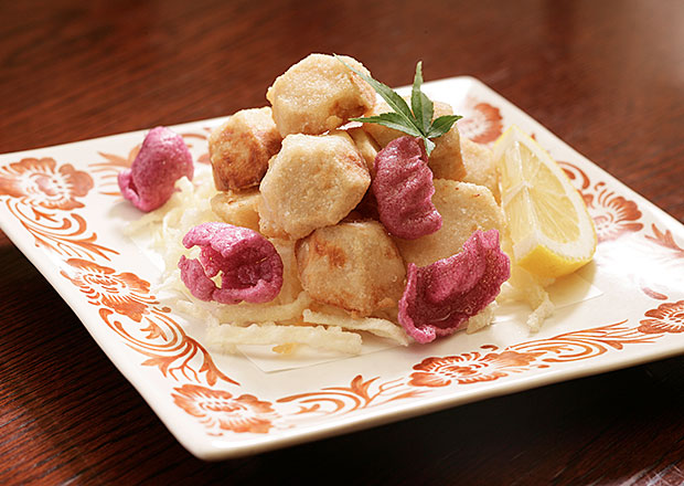 Deep fried taro